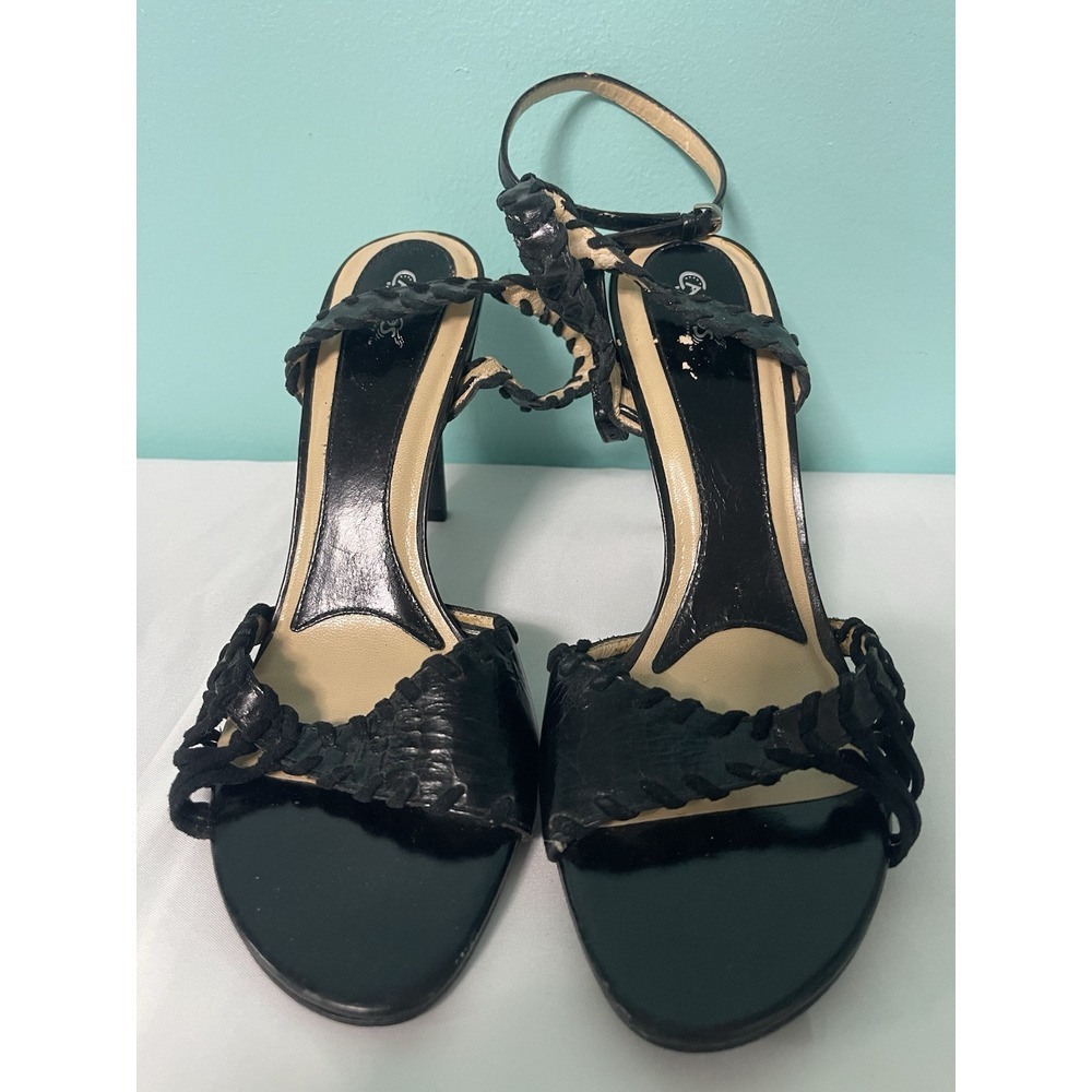 CARLOS BY CARLOS‎ SANTANA Women's Elle Heeled Sandals Shoes Size8.5 S-383